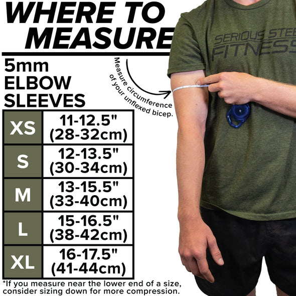 5mm Neoprene Elbow Sleeves