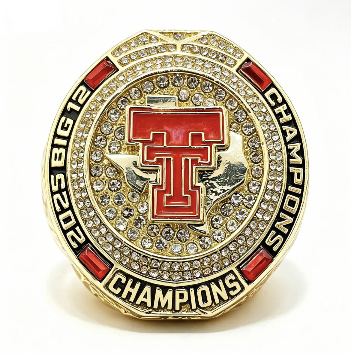 2025-2026Texas Tech College Championship Ring Replica – Fan Collectible Gift