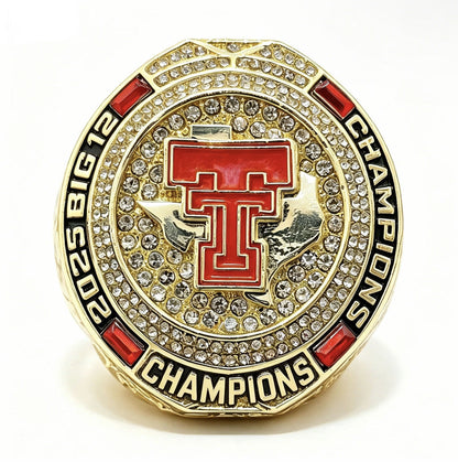 2025-2026Texas Tech College Championship Ring Replica – Fan Collectible Gift