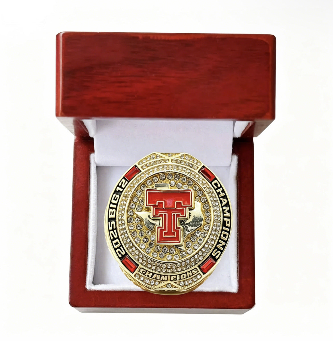 2025-2026Texas Tech College Championship Ring Replica – Fan Collectible Gift
