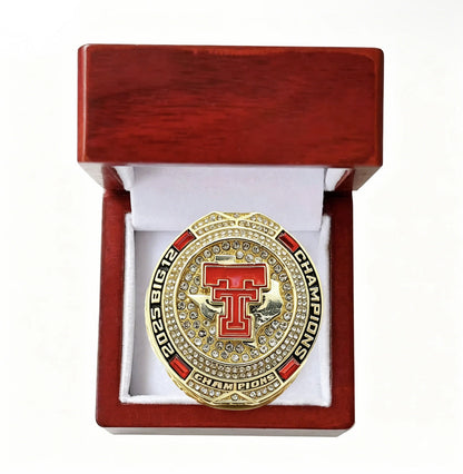 2025-2026Texas Tech College Championship Ring Replica – Fan Collectible Gift