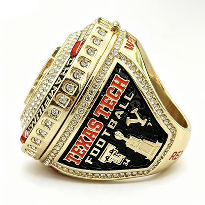 2025-2026Texas Tech College Championship Ring Replica – Fan Collectible Gift
