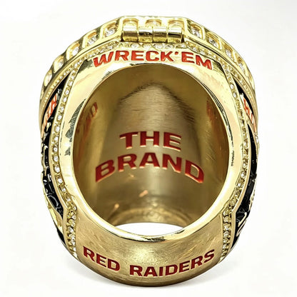 2025-2026Texas Tech College Championship Ring Replica – Fan Collectible Gift