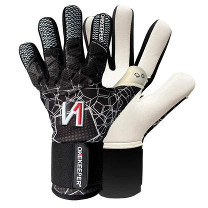 C-TEC Black and White with Thin Neoprene Backhand for Cold Weather