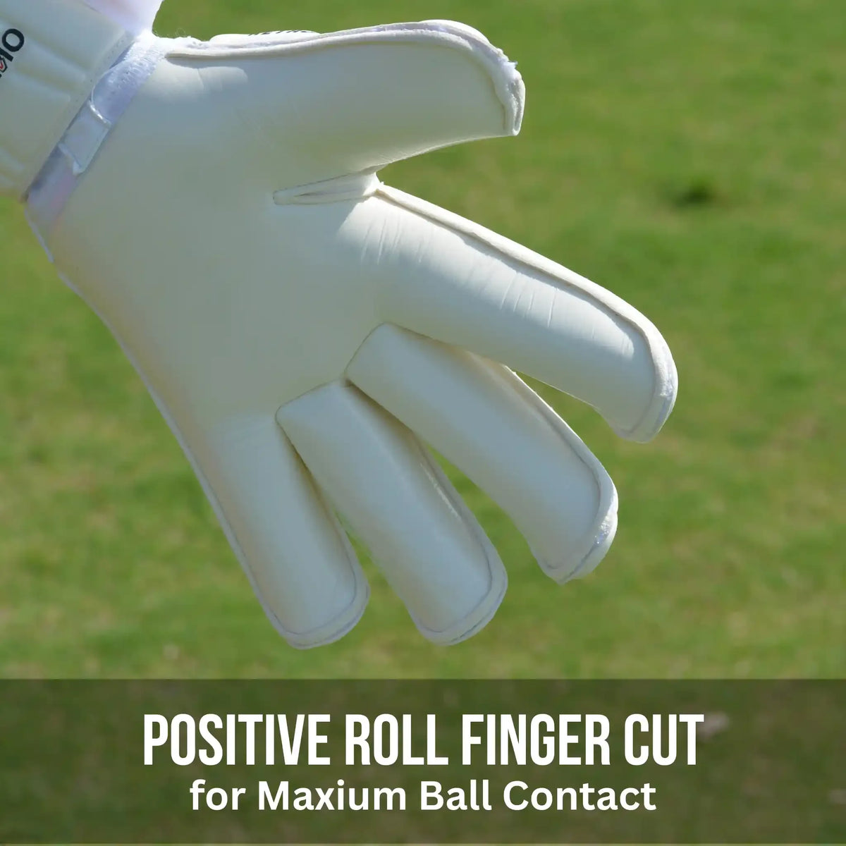 Retro Rollfinger Goalkeeper Gloves - No Finger Protection