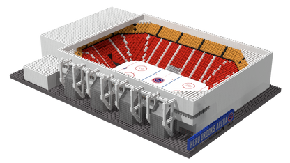 1980 Olympic Herb Brooks Arena Lake Placid Miracle on Ice BRXLZ Builder Set 12X10X3.5 Inches