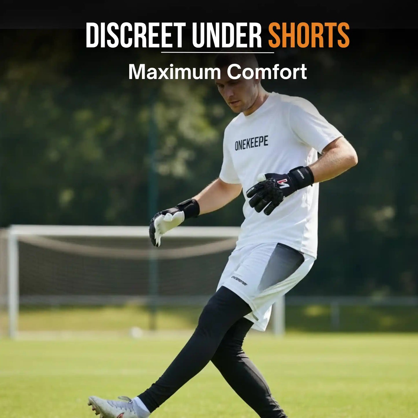 Goalkeeper Padded Compression Leggings with 6mm EVA Hip Pads
