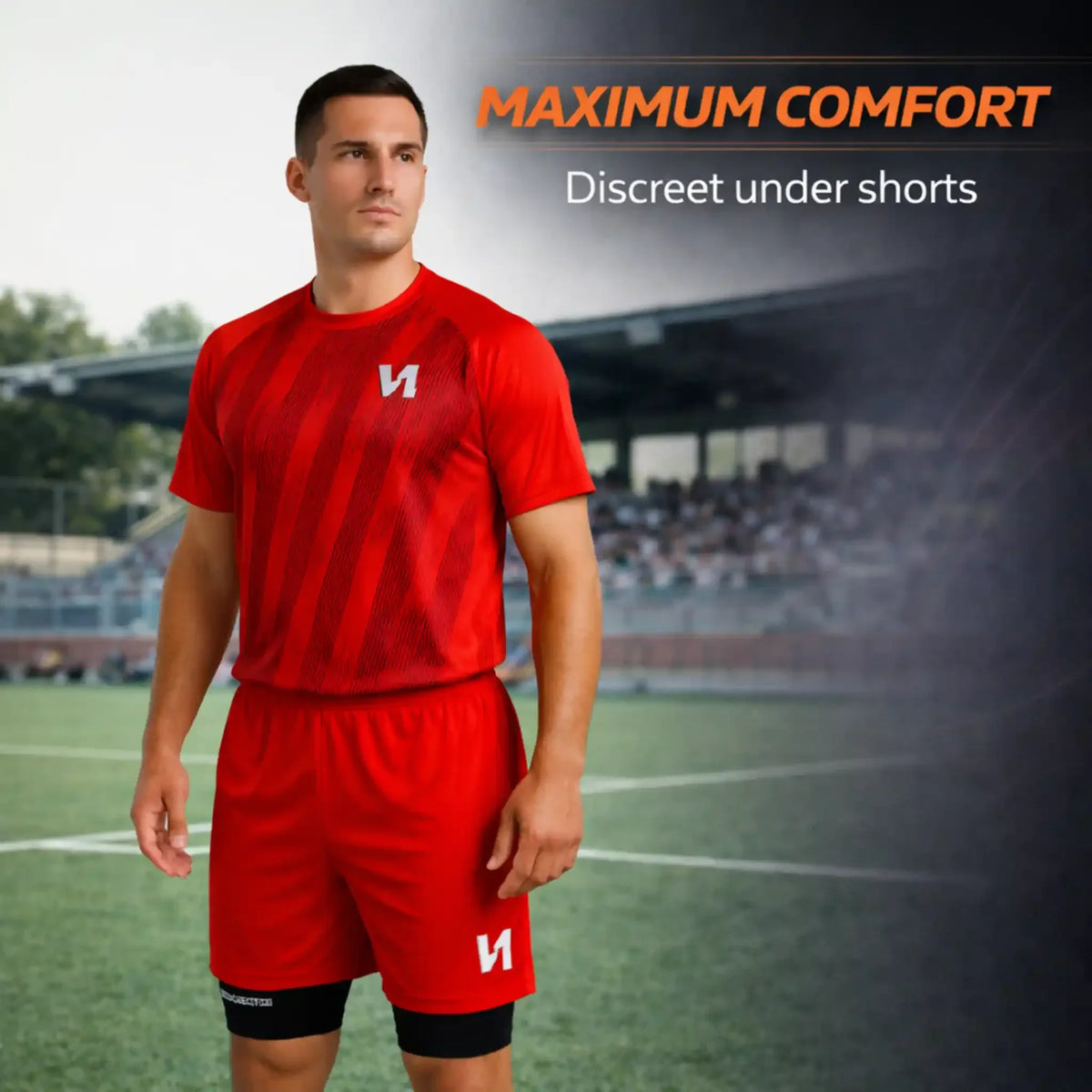 Goalkeeper Padded Compression Shorts with 8mm EVA Hip Protection