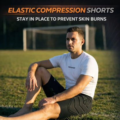 Goalkeeper Padded Compression Shorts with 8mm EVA Hip Protection