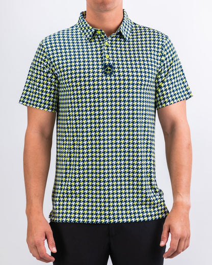 Houndstooth Lime