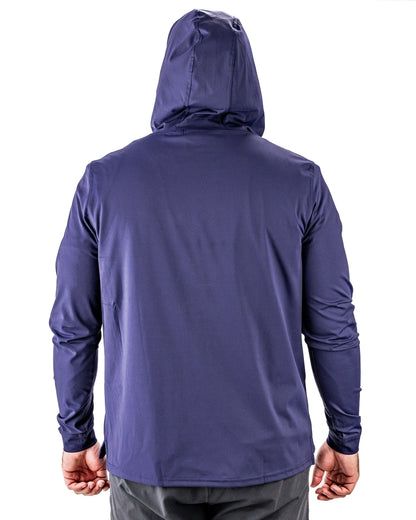 Performance Golf Hoodie - Lavender Flower Power