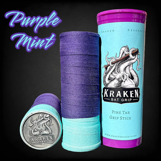 Kraken Pro Wrap Pine Tar Grip Stick - Purple Mint