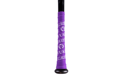 VukGripz - Purple Bat Grip Tape with White