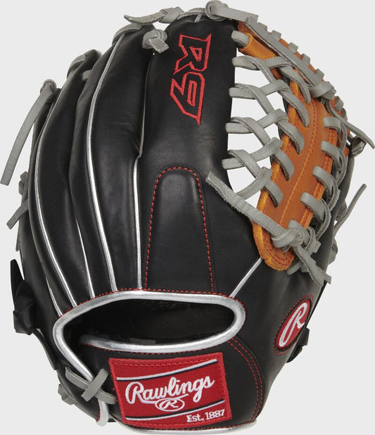Rawlings R9 ContoUR Fit 11.50" Youth Baseball Glove: R9115U-4BT