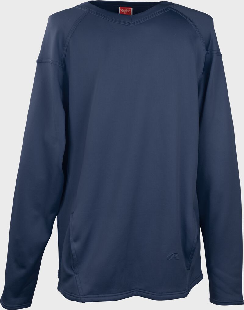 Rawlings Youth Performance Dugout Fleece Pullover: YRCNPU