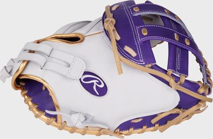Rawlings Liberty Advanced 34.00" Fastpitch Softball Catchers Mitt RLACM34FPWPUG