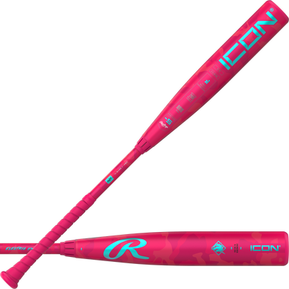Rawlings 2025 Icon Electric Unicorn -5 USSSA Baseball Bat RUT5IPK5