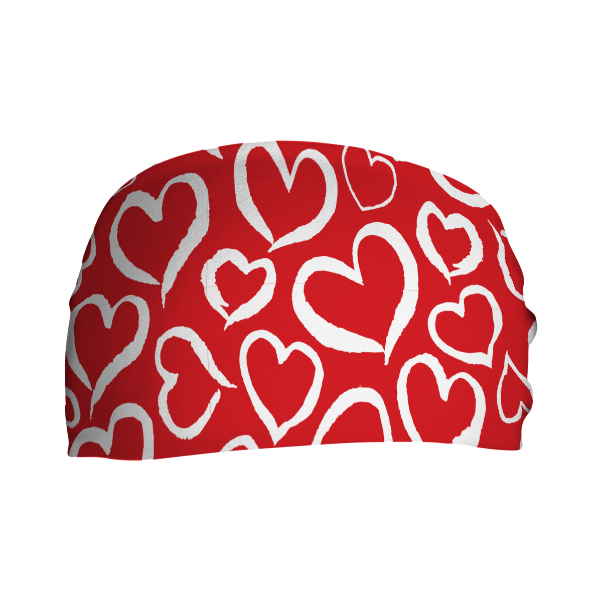 Cooling Headband: Heart Repeat