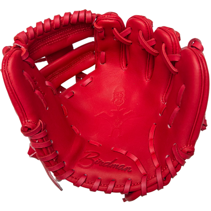 Birdman Red 10" Kip Infield Training Glove