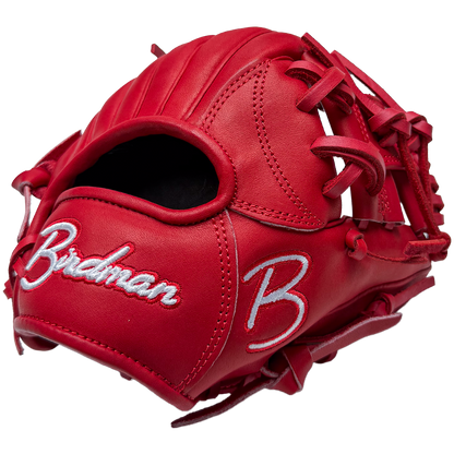 Birdman Red 10" Kip Infield Training Glove