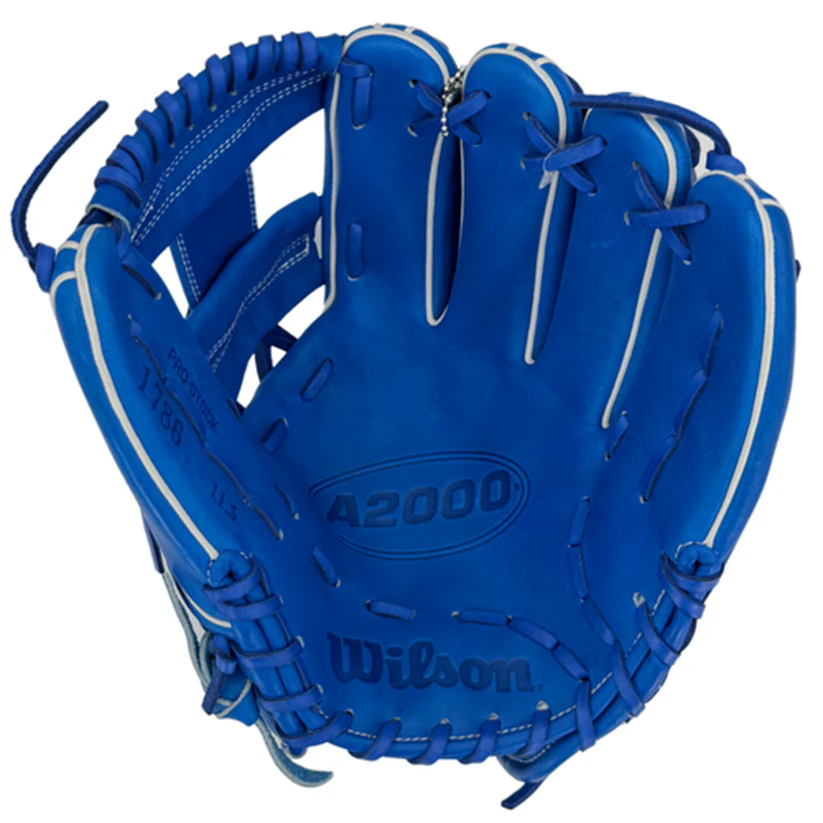 Wilson A2000 1786 Secret Menu 11.5" Baseball Glove Royal/White WBW104297115