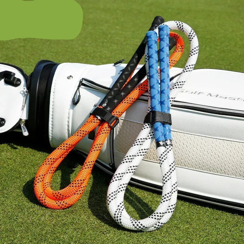 Indoor and Outdoor Golf Swing Training for Power and Precision