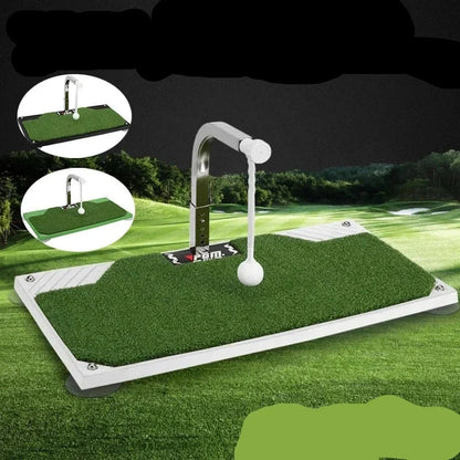 Perfect Your Swing  360° Rotating Golf Practice Mat