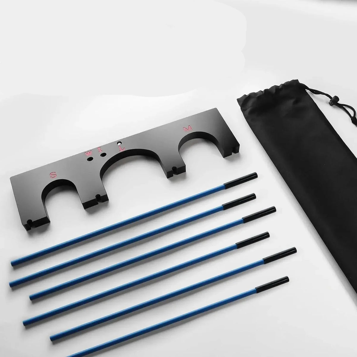 Golf Training Aid  Alignment Gate  6 Sticks  5 Angles