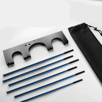 Golf Training Aid  Alignment Gate  6 Sticks  5 Angles