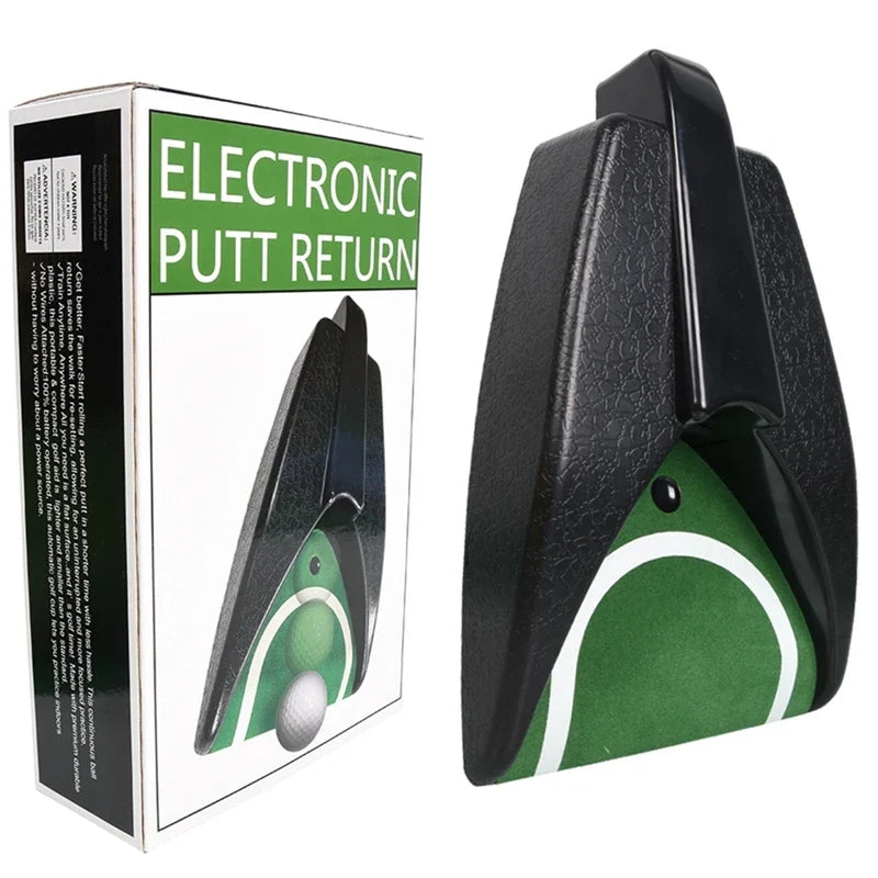 Automatic Return Golf Putting Cup: Indoor/Office Practice