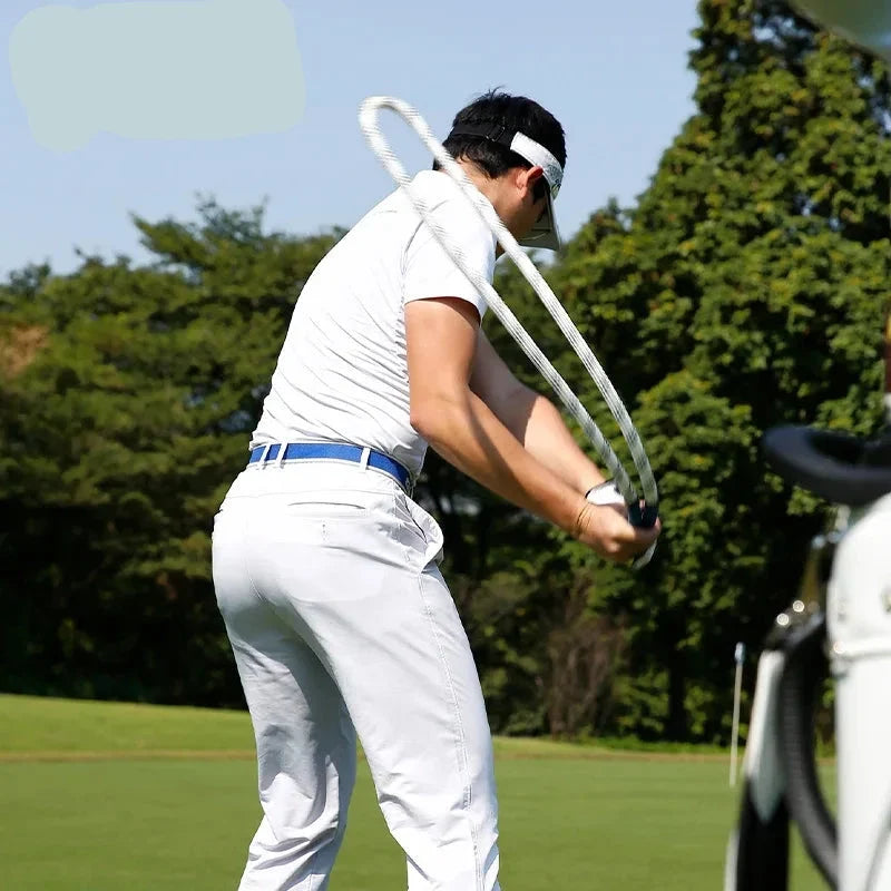 Indoor and Outdoor Golf Swing Training for Power and Precision