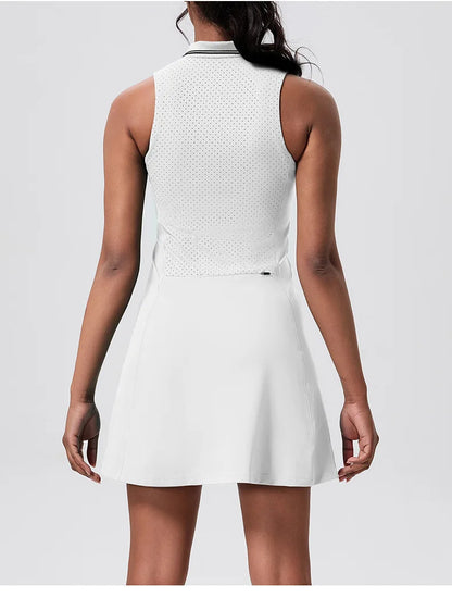 Recycled V Neck Golf & Tennis Dress