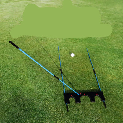 Golf Training Aid  Alignment Gate  6 Sticks  5 Angles