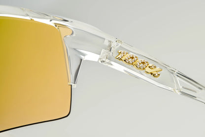 100% Speedcraft LE Sunglasses - Money Mike 24 LE - HiPER Gold Mirror