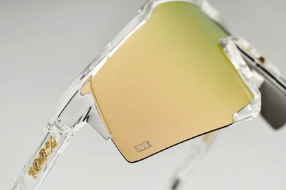 100% Speedcraft LE Sunglasses - Money Mike 24 LE - HiPER Gold Mirror