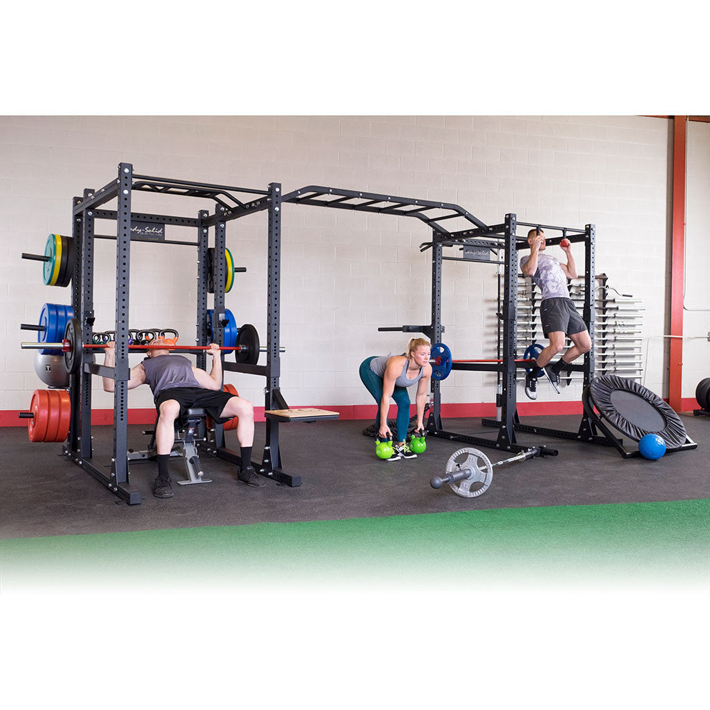 Body-Solid SPR1000SS Commercial Power Rack with Safety Straps