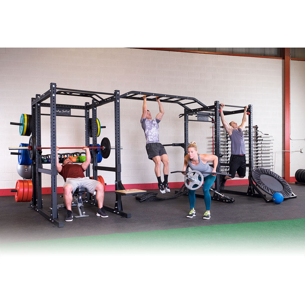 Body-Solid SPR1000SS Commercial Power Rack with Safety Straps
