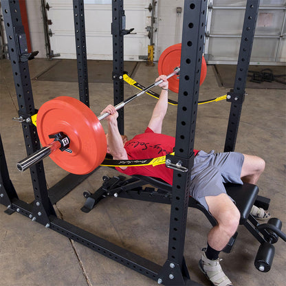 Body-Solid SPR1000SS Commercial Power Rack with Safety Straps