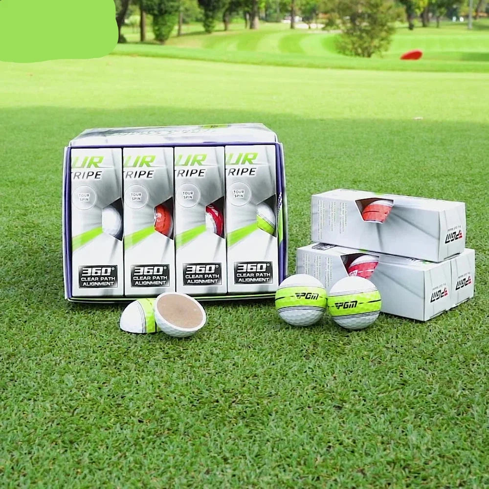 2 Layer Golf Ball Distance Control  and Feel