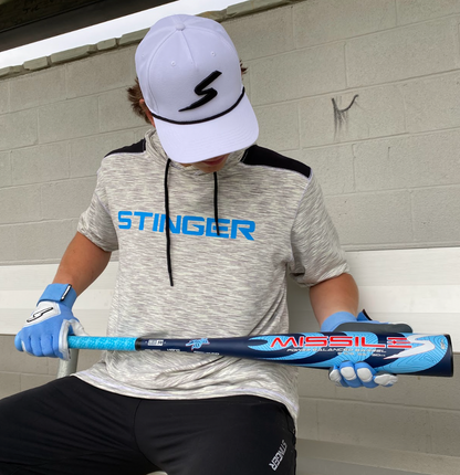 Missile S Aluminum BBCOR Certified -3 Baseball Bat