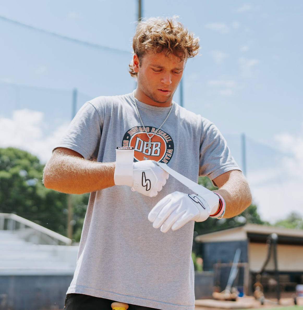 Winder Series Batting Gloves - White Out