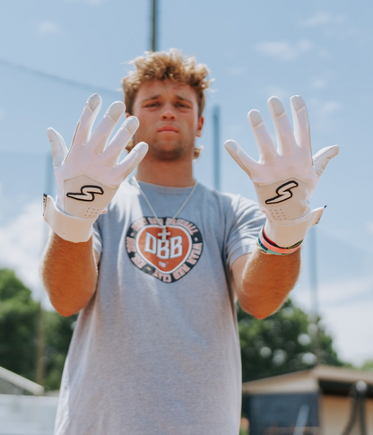 Winder Series Batting Gloves - White Out