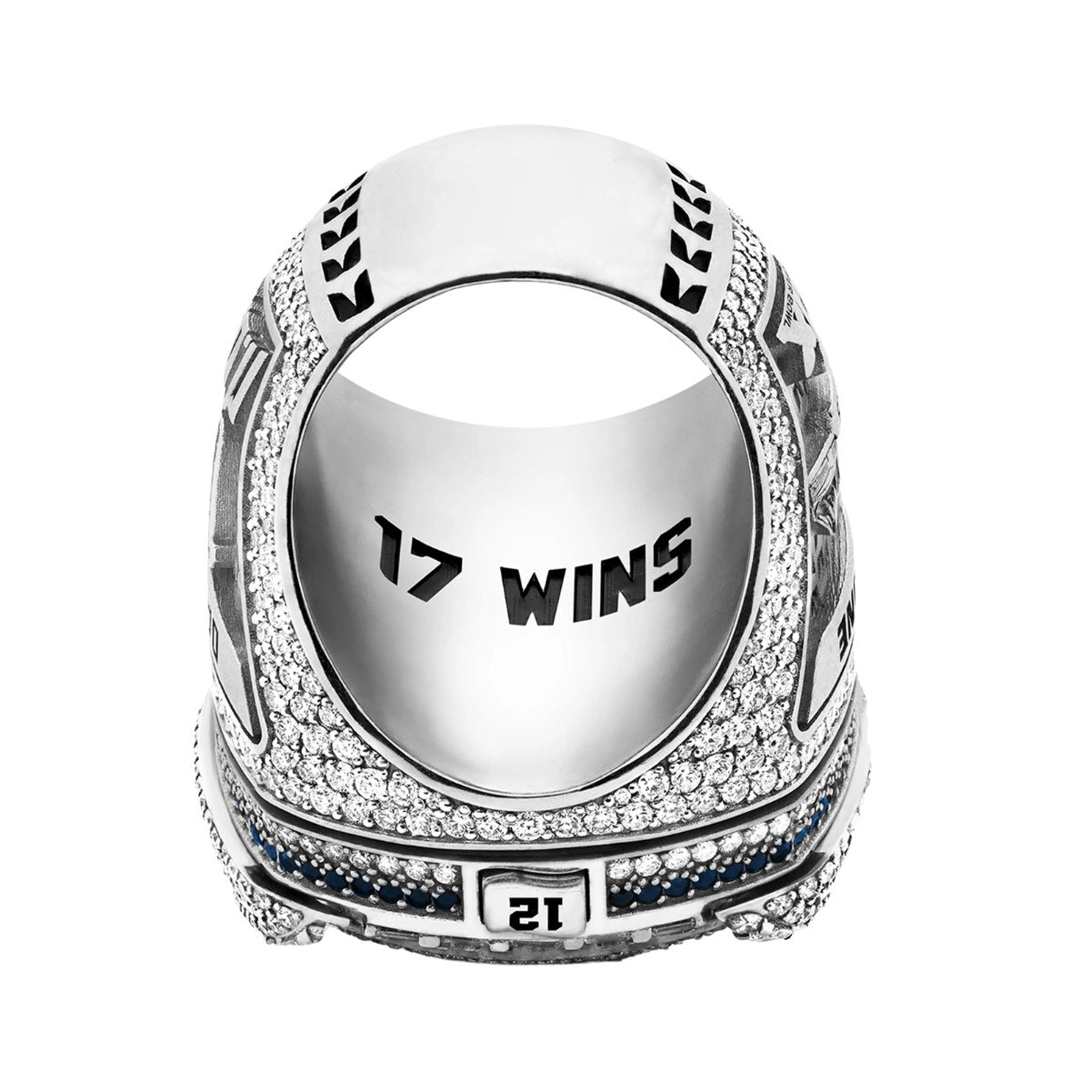 Personalized 2025 Seattle Football Championship Ring – Custom Name & Number | Fan Gift for Hawks