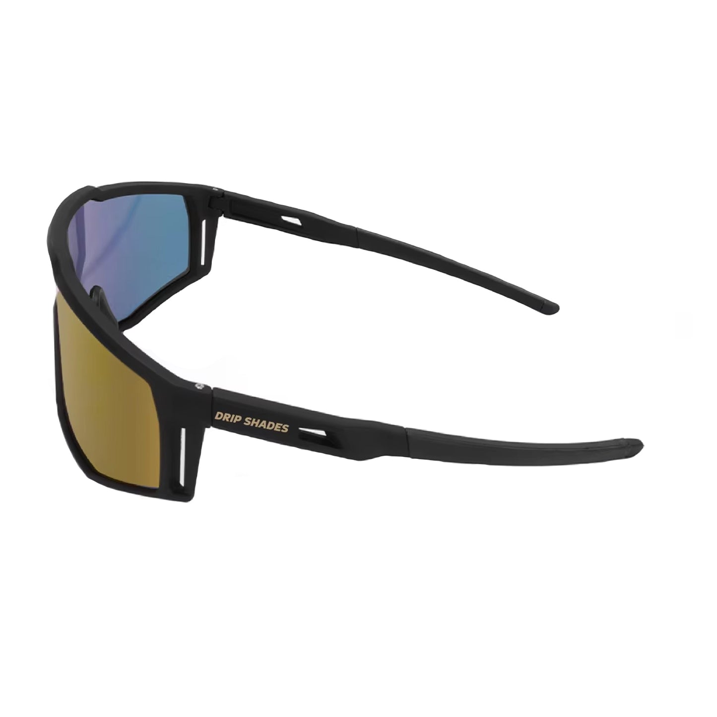 RAD - Drip Shades Sunglasses - Black/Gold