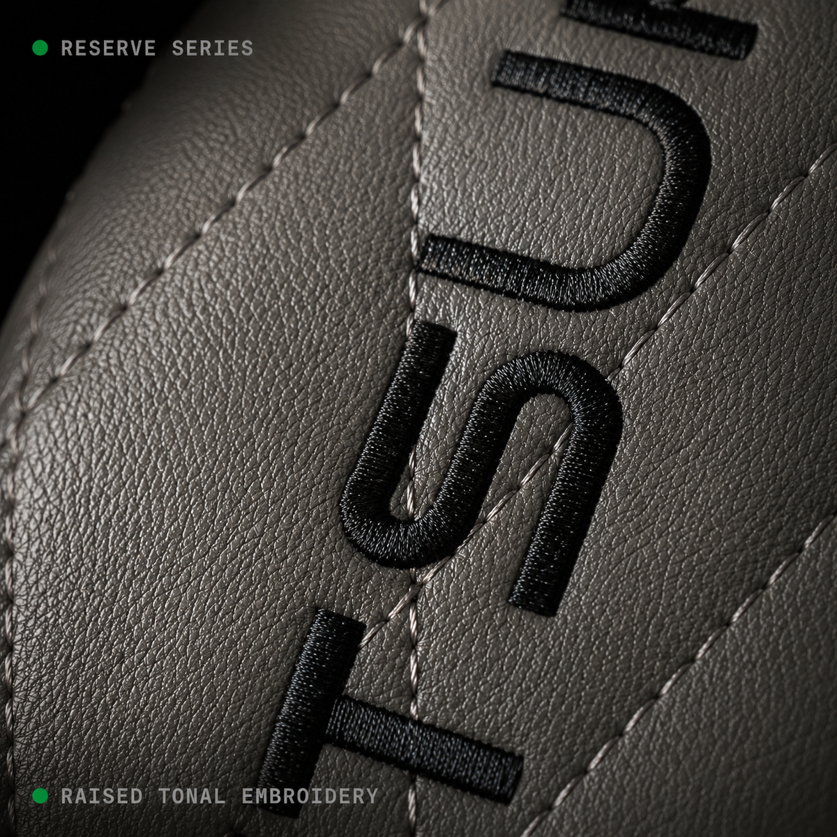 DON'T SUCK™ Reserve — Smoke Driver Headcover (Gunmetal, 460cc)