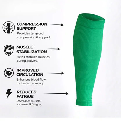 Multi-Color Compression Calf Sock Sleeves (No Logo)