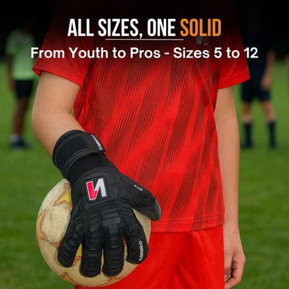 Solid All Black - No Finger Protection