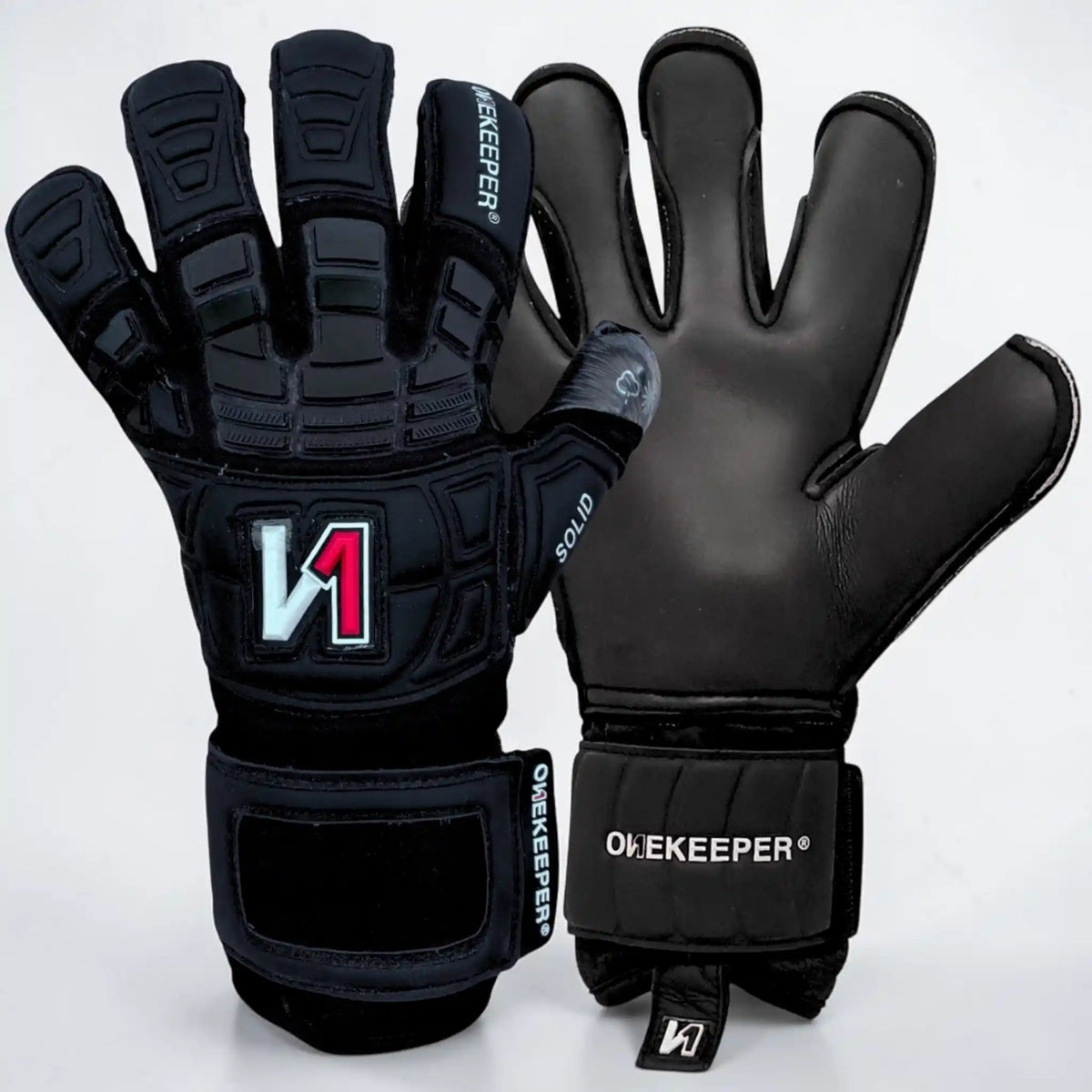 Solid All Black - No Finger Protection