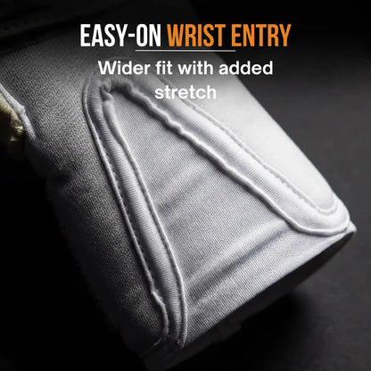 Solid All White - No Finger Protection