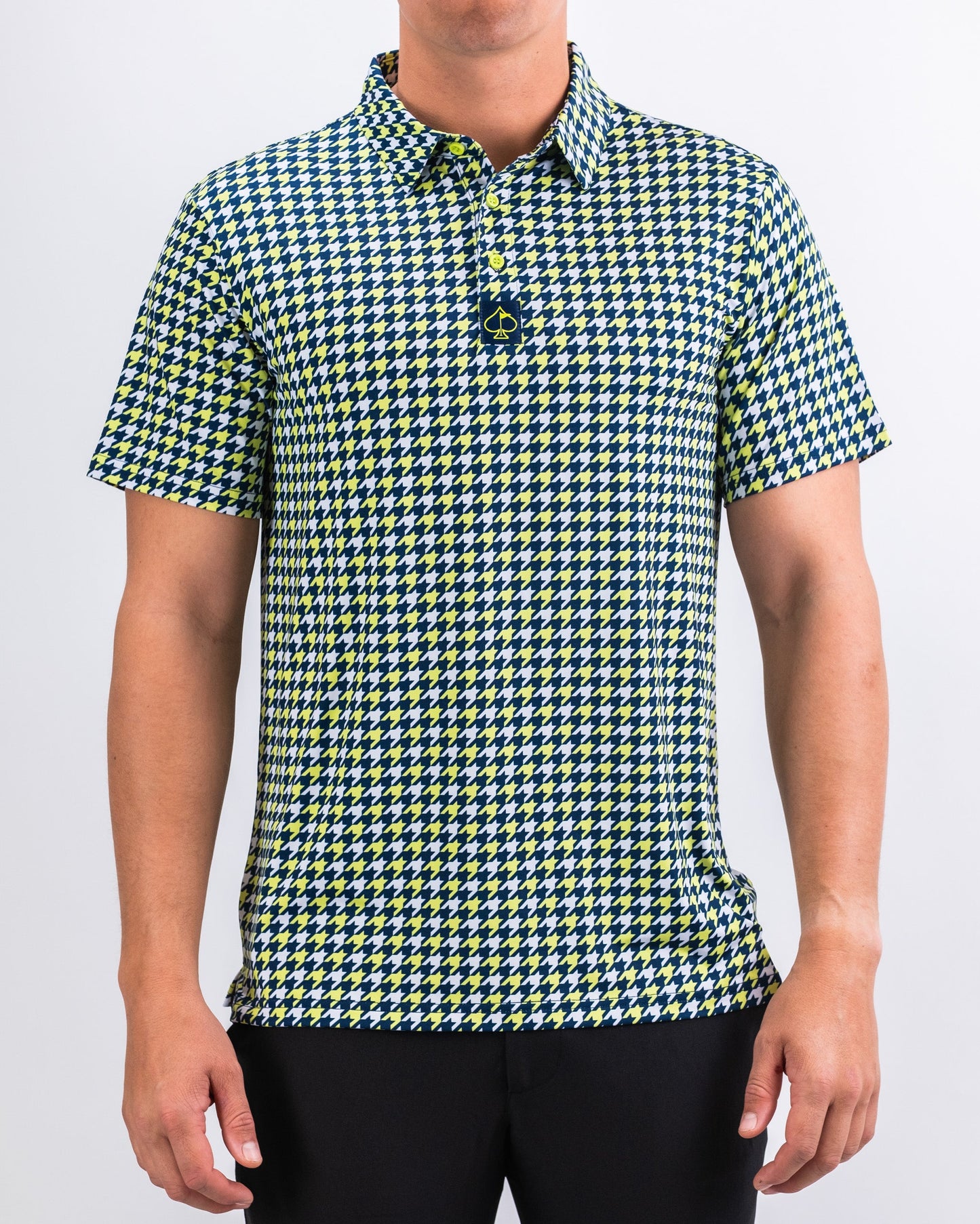 Houndstooth Lime